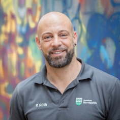 Hausmeister Patrick Rüth